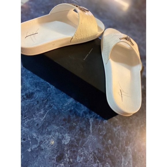 Giuseppe Zanotti Men's White Leather Koi - Picture 5 of 9